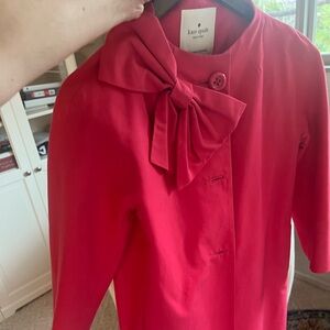 Pink coat by Kate Spade!
